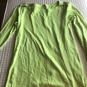 Yellow green J Crew T-shirt
